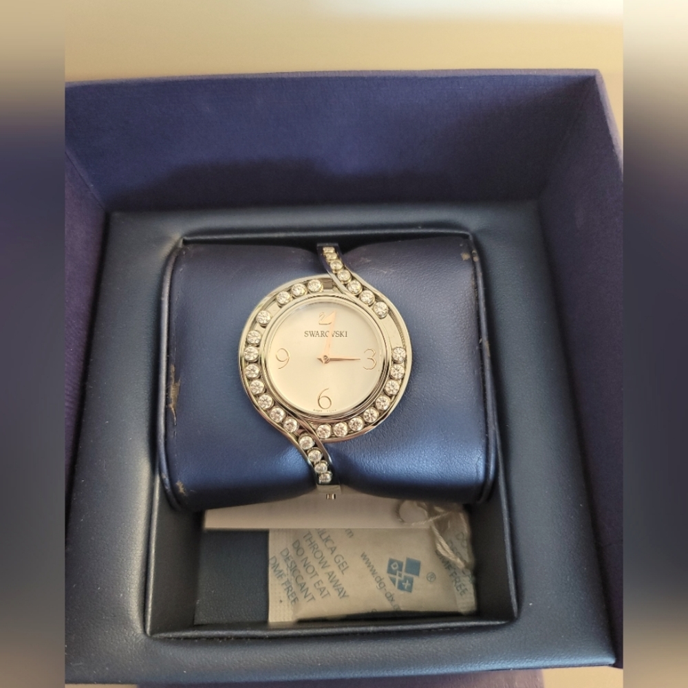 Swarovski Silver Crystal Watch